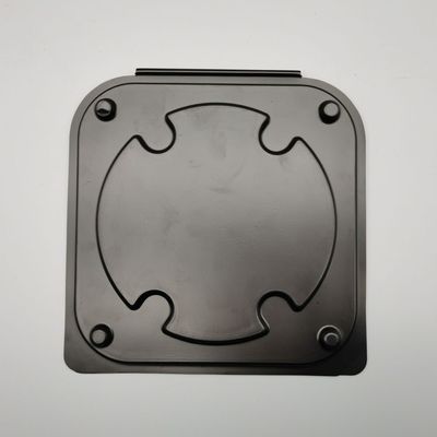 Купить ESD Черный вафельный коробка для доставки антистатический сочетается с кольцом крючка подходит для 4 дюйма вафель online manufacture