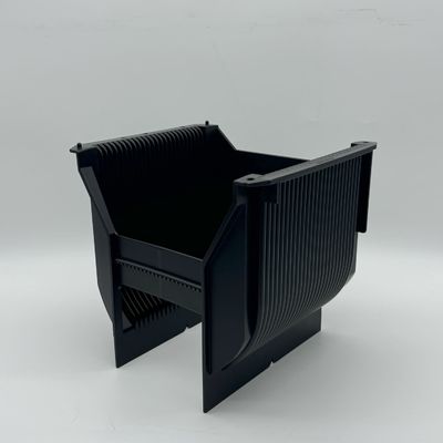 Купить 8 дюймовый Ultra Clean Wafer Cassette Box с 25 емкостью в черном защитном материале ESD online manufacture